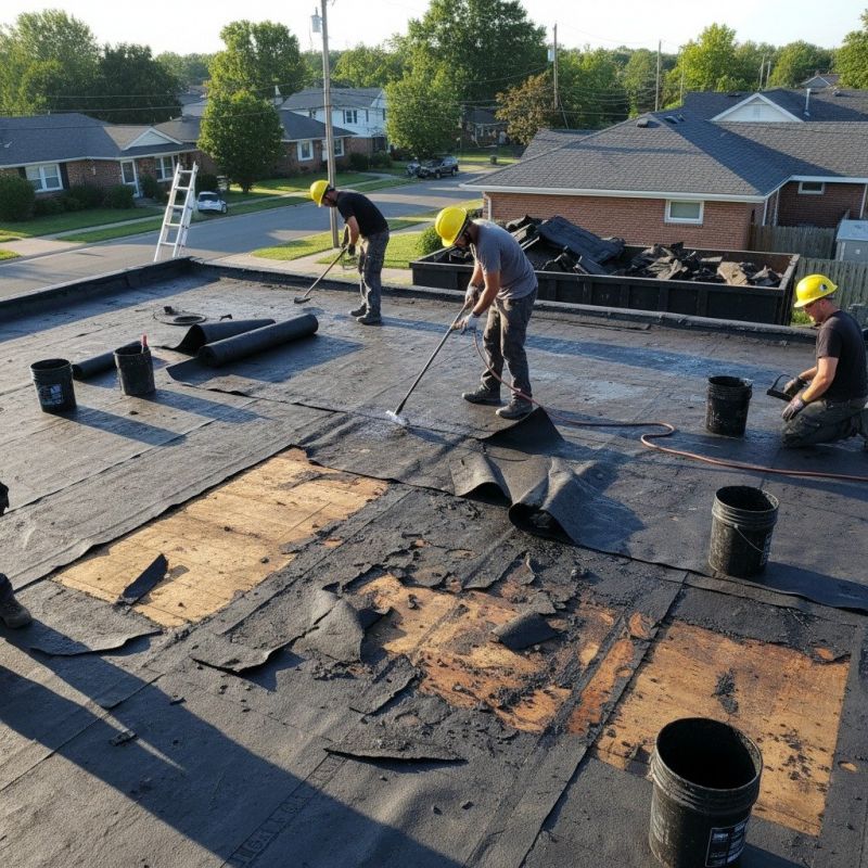 How Flat Roof Repair Prevents Structural Water Damage