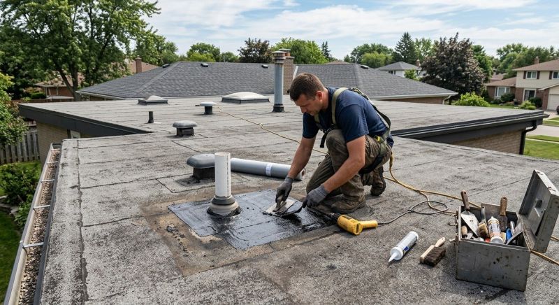 Flat Roof Repair Service