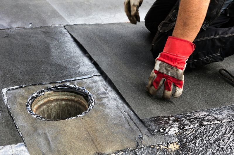 Local Flat Roof Drain Repair pros at work